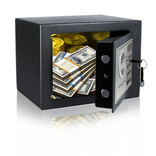 Fireproof Digital Steel Safe Electronic Security Home Office Money Cash Safety
